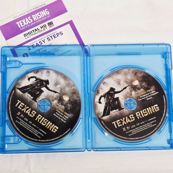 Texas Rising (Blu-ray + Digital HD, 2015 History Channel) - Picture 2 of 3